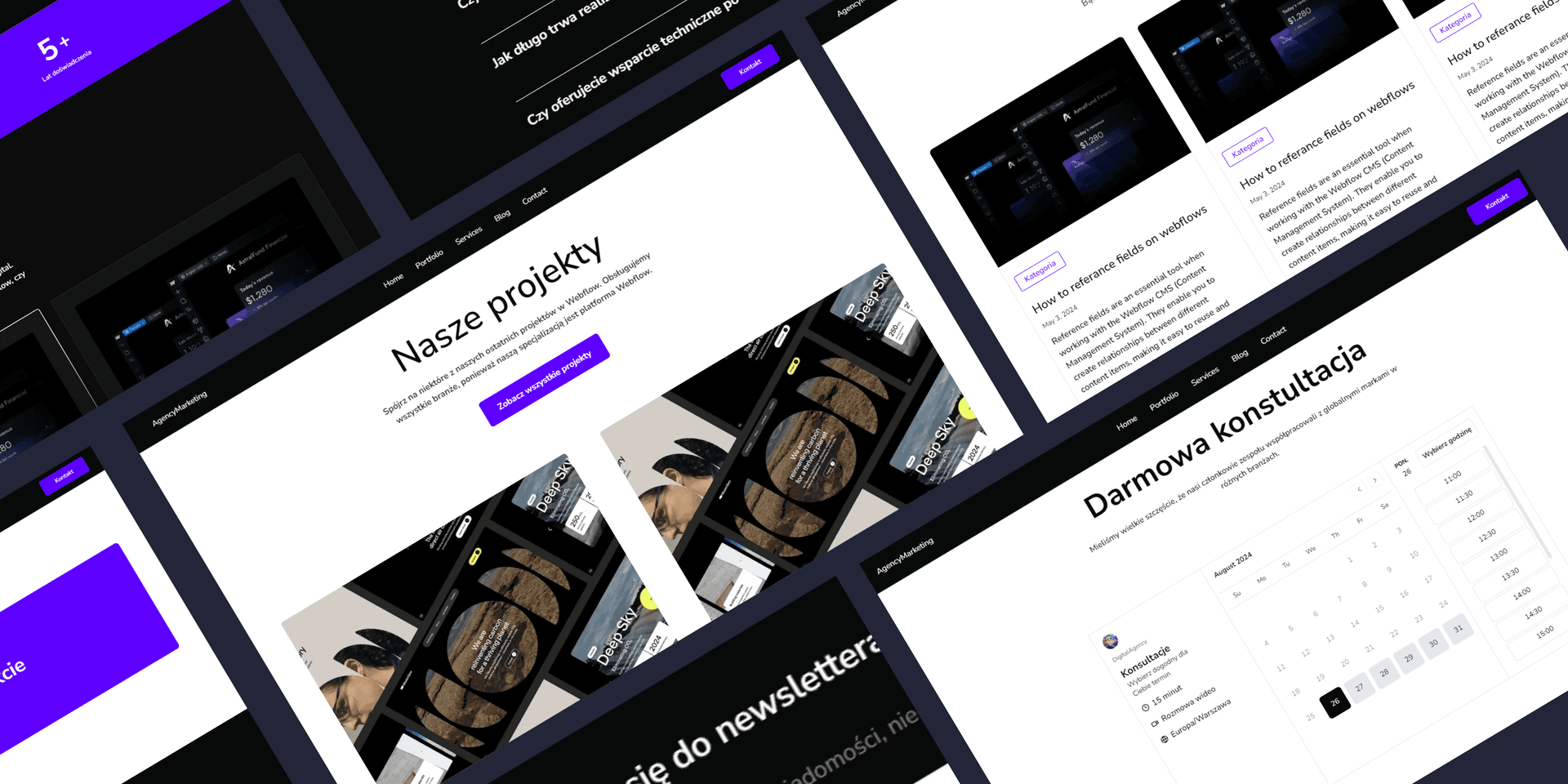 Marketing Agency project screenshot